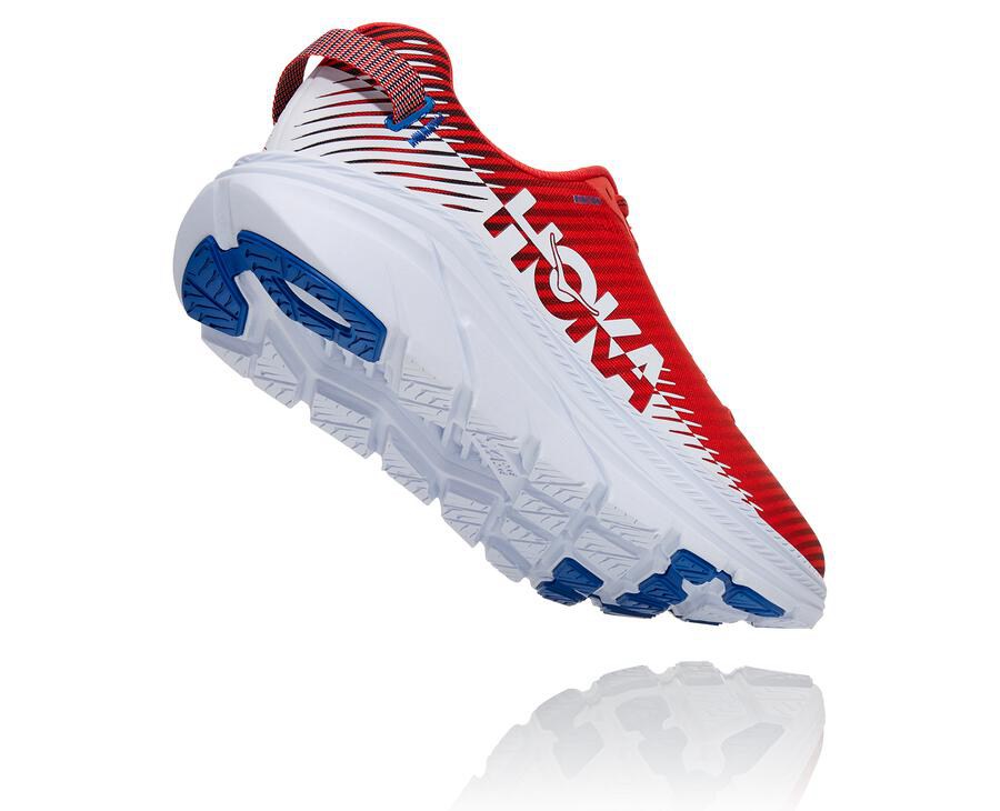 Hoka One One Tenisky Panske Červené/Biele - Rincon 2 - 64308-WAKB